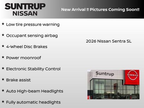 New 2026 Nissan Sentra SL image 5