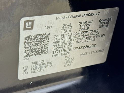 Used 2021 GMC Sierra 1500 AT4 w/ AT4 Value Package AWD/4WD image 34
