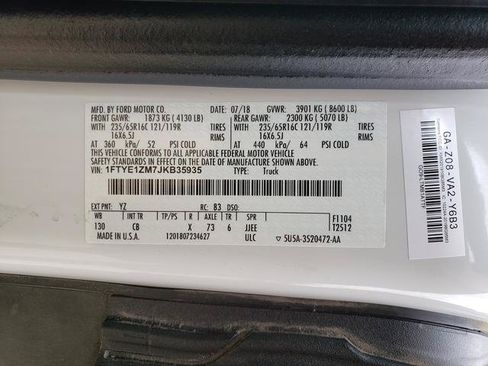 Used 2018 Ford Transit 150 130 Low Roof RWD image 25