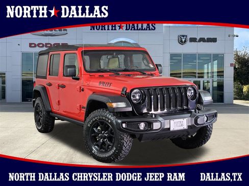 Used 2021 Jeep Wrangler Unlimited Sport image 1