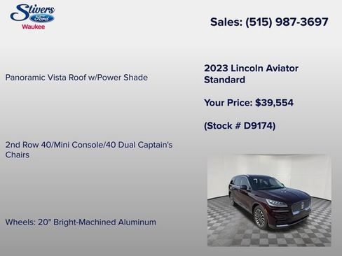 Used 2023 Lincoln Aviator AWD w/ Premium Package image 16