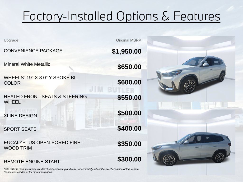 Used 2023 BMW X1 xDrive28i w/ Convenience Package AWD/4WD image 3
