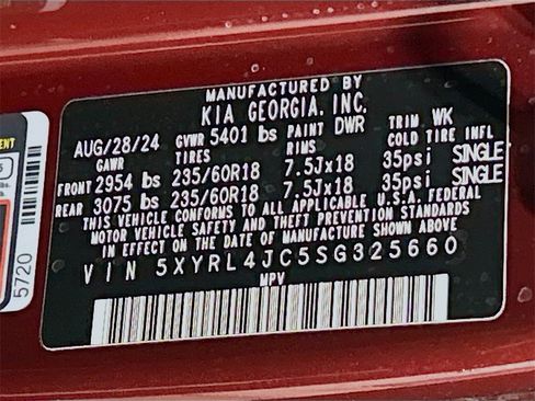 Used 2025 Kia Sorento S w/ Panoramic Sunroof Package image 32