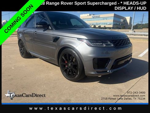 Used 2018 Land Rover Range Rover Sport Supercharged AWD/4WD image 3