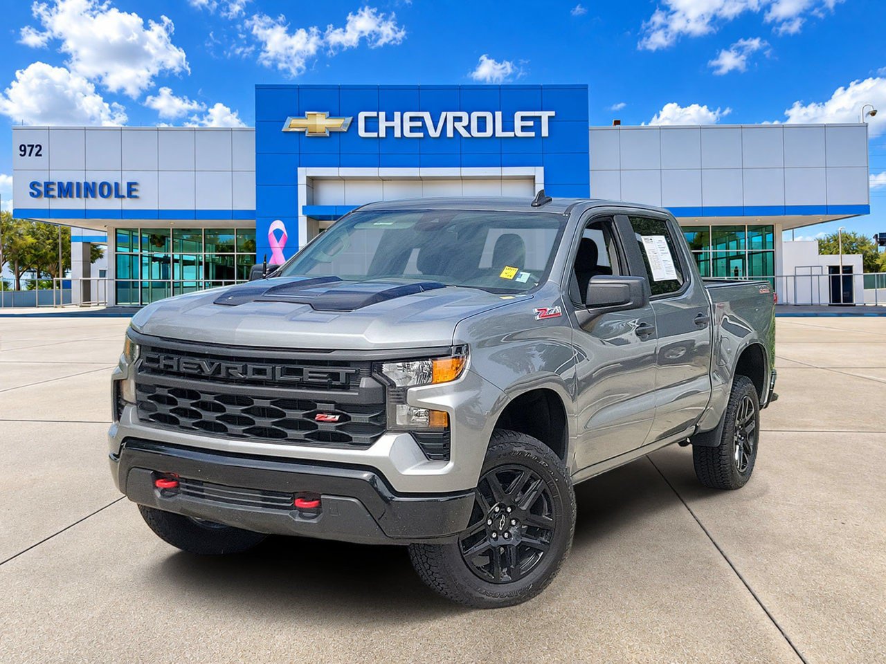 Certified 2026 Chevrolet Silverado 1500 Custom Trail Boss AWD/4WD image 1