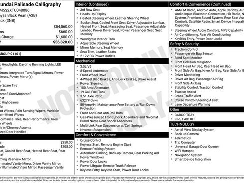 New 2026 Hyundai Palisade Calligraphy image 4