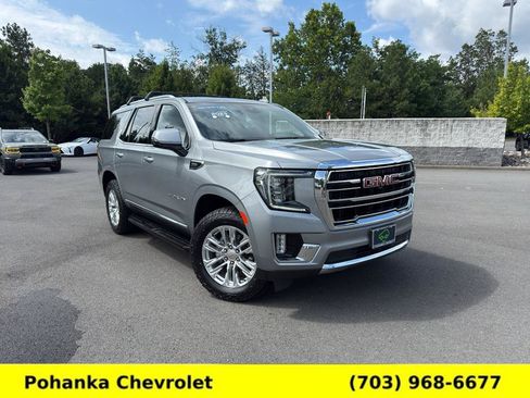 Certified 2023 GMC Yukon SLT w/ SLT Luxury Package AWD/4WD image 1