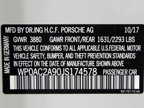 Used 2018 Porsche 911 GT3 image 7