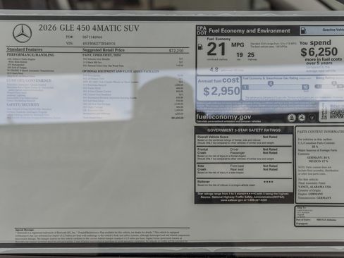 Certified 2026 Mercedes-Benz GLE 450 4MATIC image 36