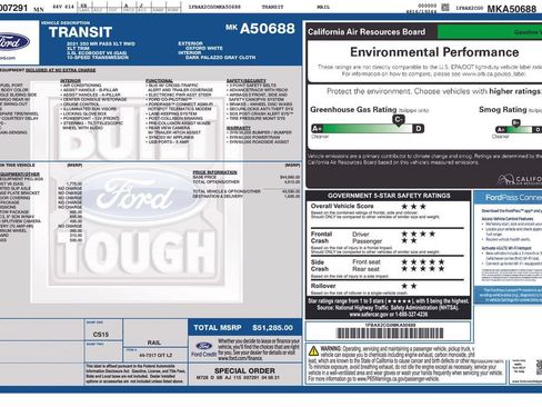 Used 2021 Ford Transit 350 XLT RWD image 2