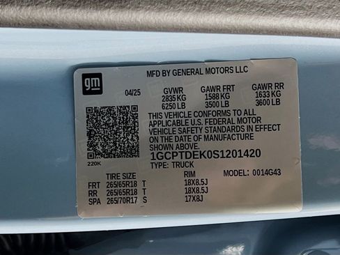 New 2025 Chevrolet Colorado Z71 w/ Z71 Convenience Package 2 image 31