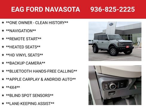 Used 2023 Ford Bronco Badlands AWD/4WD image 4
