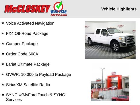 Used 2015 Ford F250 Lariat w/ Lariat Ultimate Package image 3