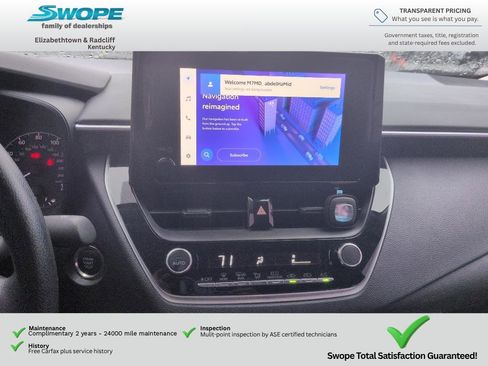 Used 2024 Toyota Corolla LE w/ LE Convenience Package FWD image 18