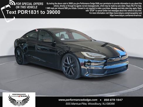 Used 2021 Tesla Model S Plaid AWD/4WD image 1