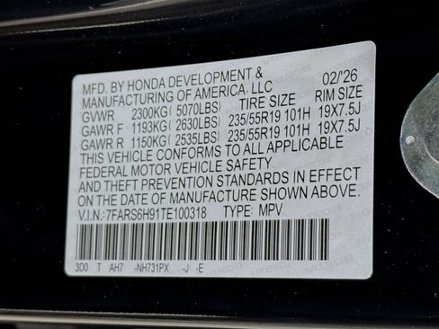 New 2026 Honda CR-V Sport Touring image 39