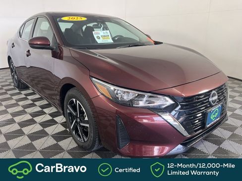 Used 2025 Nissan Sentra SV FWD image 1