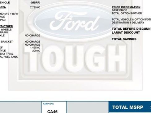 Used 2025 Ford F150 Lariat w/ Equipment Group 502A High image 30