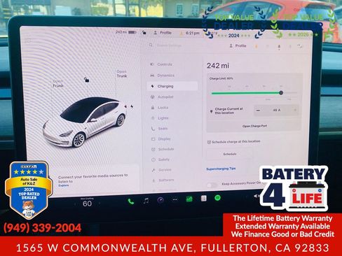 Used 2022 Tesla Model 3 Long Range AWD/4WD image 36