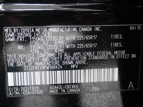 Used 2015 Toyota RAV4 LE FWD image 24