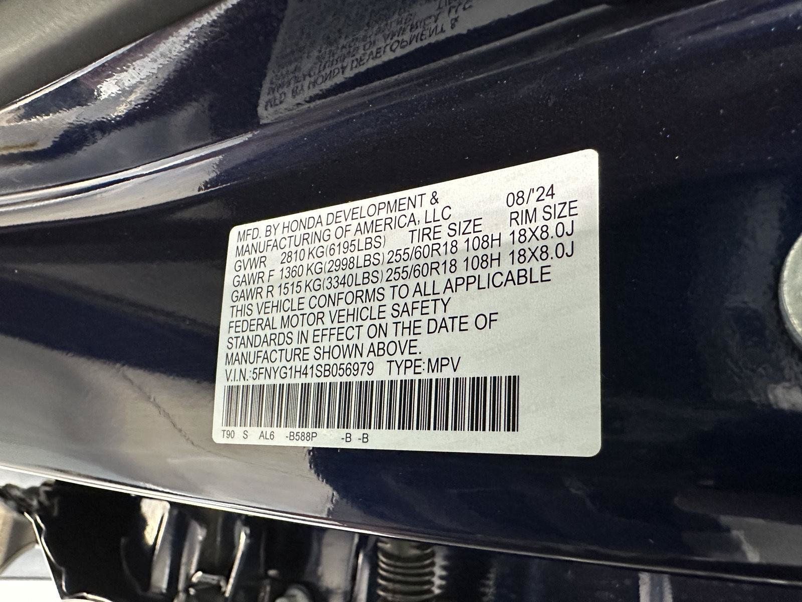 Certified 2025 Honda Pilot EX-L image 16
