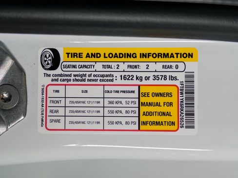 Used 2024 Ford E-Transit Low Roof RWD image 27