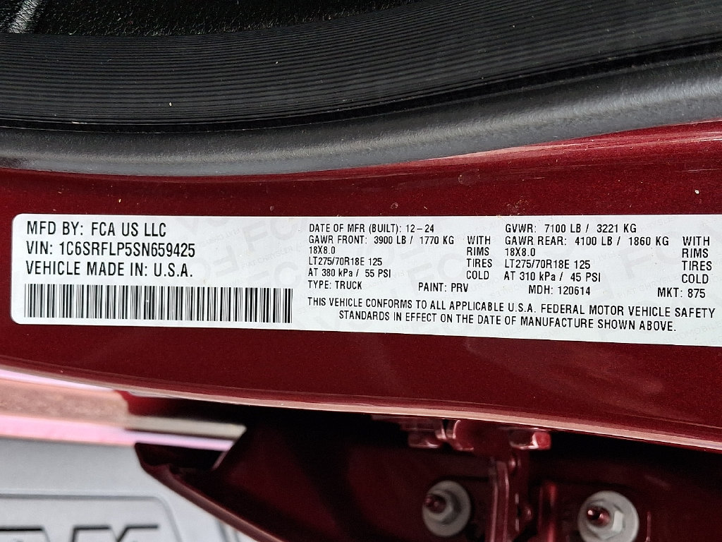 Used 2025 RAM 1500 Rebel w/ Rebel Level 2 Equipment Group AWD/4WD image 32