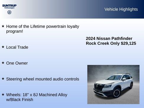 Used 2024 Nissan Pathfinder Rock Creek image 8