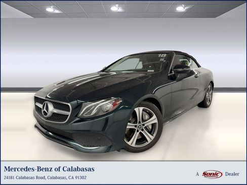 Used 2018 Mercedes-Benz E 400 Cabriolet image 1