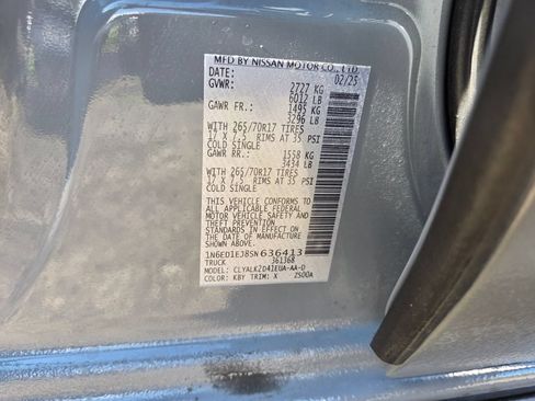 Used 2025 Nissan Frontier Pro-X RWD image 31
