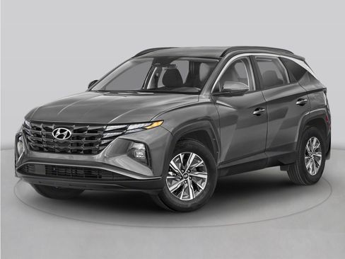 Used 2022 Hyundai Tucson Blue AWD/4WD image 1