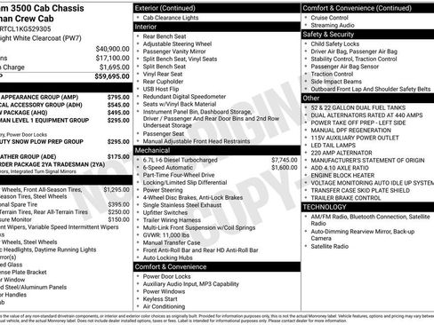 Used 2019 RAM 3500 Tradesman w/ Chrome Appearance Group image 11