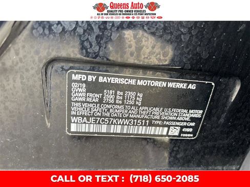Used 2019 BMW 540i xDrive w/ M Sport Package AWD/4WD image 27