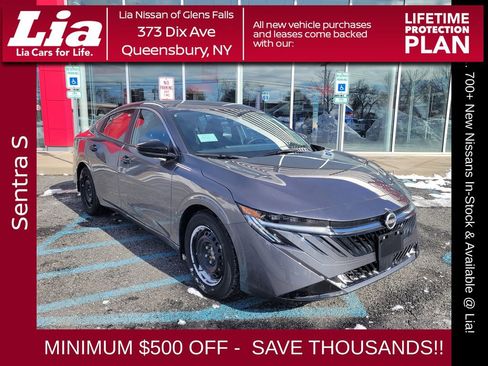 New 2026 Nissan Sentra S w/ S Cold Weather Package image 1