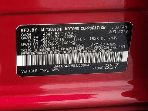 Used 2020 Mitsubishi Outlander Sport SE FWD image 33