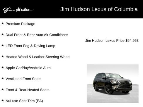 Used 2023 Lexus GX 460 Premium w/ Premium Package AWD/4WD image 3