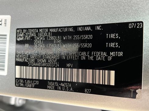 Used 2024 Toyota Grand Highlander AWD image 27