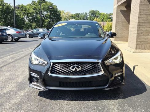 Used 2018 INFINITI Q50 Red Sport 400 AWD/4WD image 8