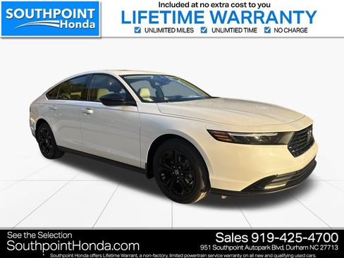 New 2025 Honda Accord SE image 1