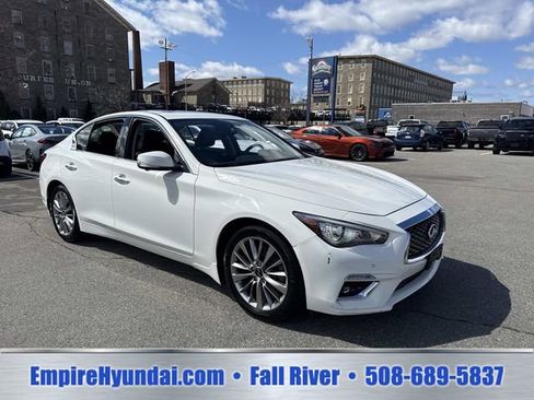 Used 2023 INFINITI Q50 Luxe w/ Cargo Package AWD/4WD image 2