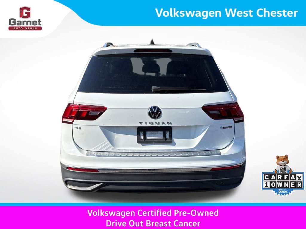 Used 2022 Volkswagen Tiguan SE w/ Panoramic Sunroof Package AWD/4WD image 4