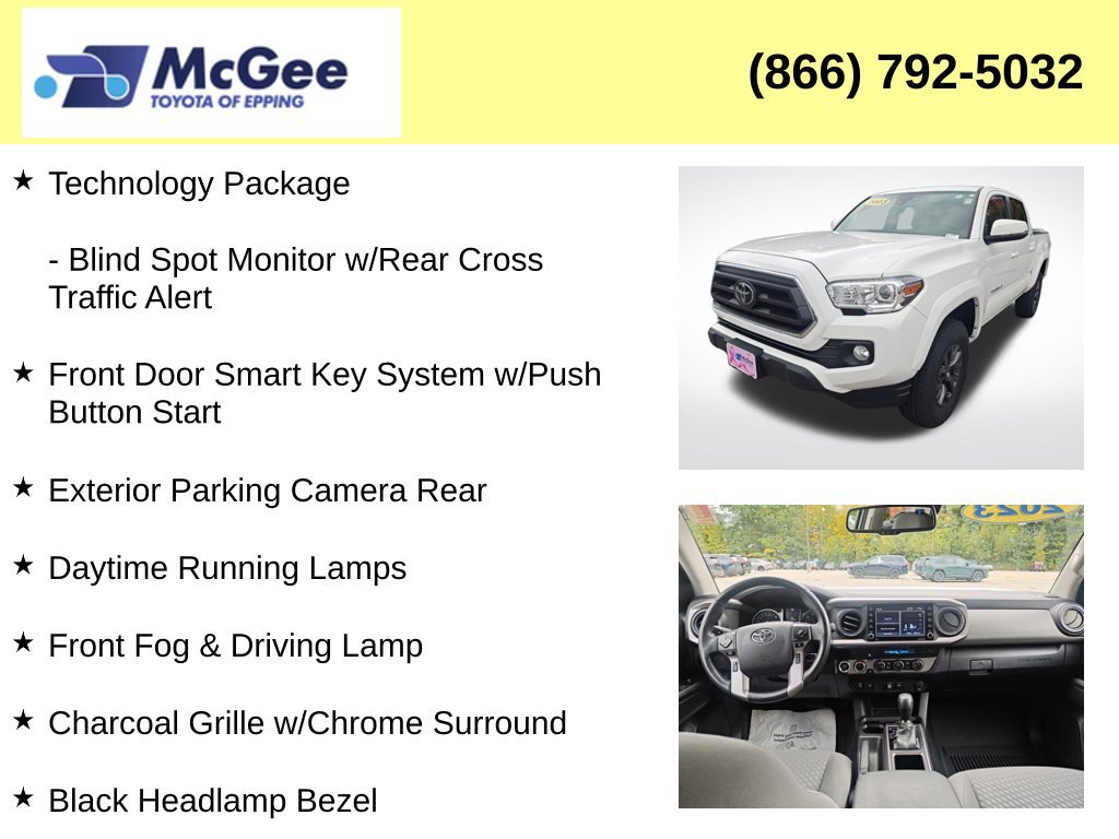Certified 2023 Toyota Tacoma SR5 w/ Technology Package AWD/4WD image 22