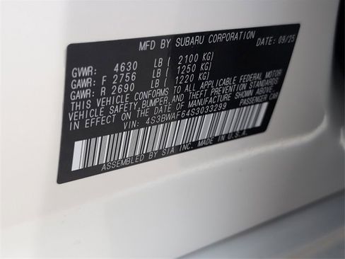 New 2025 Subaru Legacy Premium image 10