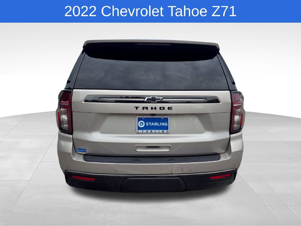 Certified 2022 Chevrolet Tahoe Z71 w/ Luxury Package AWD/4WD image 8