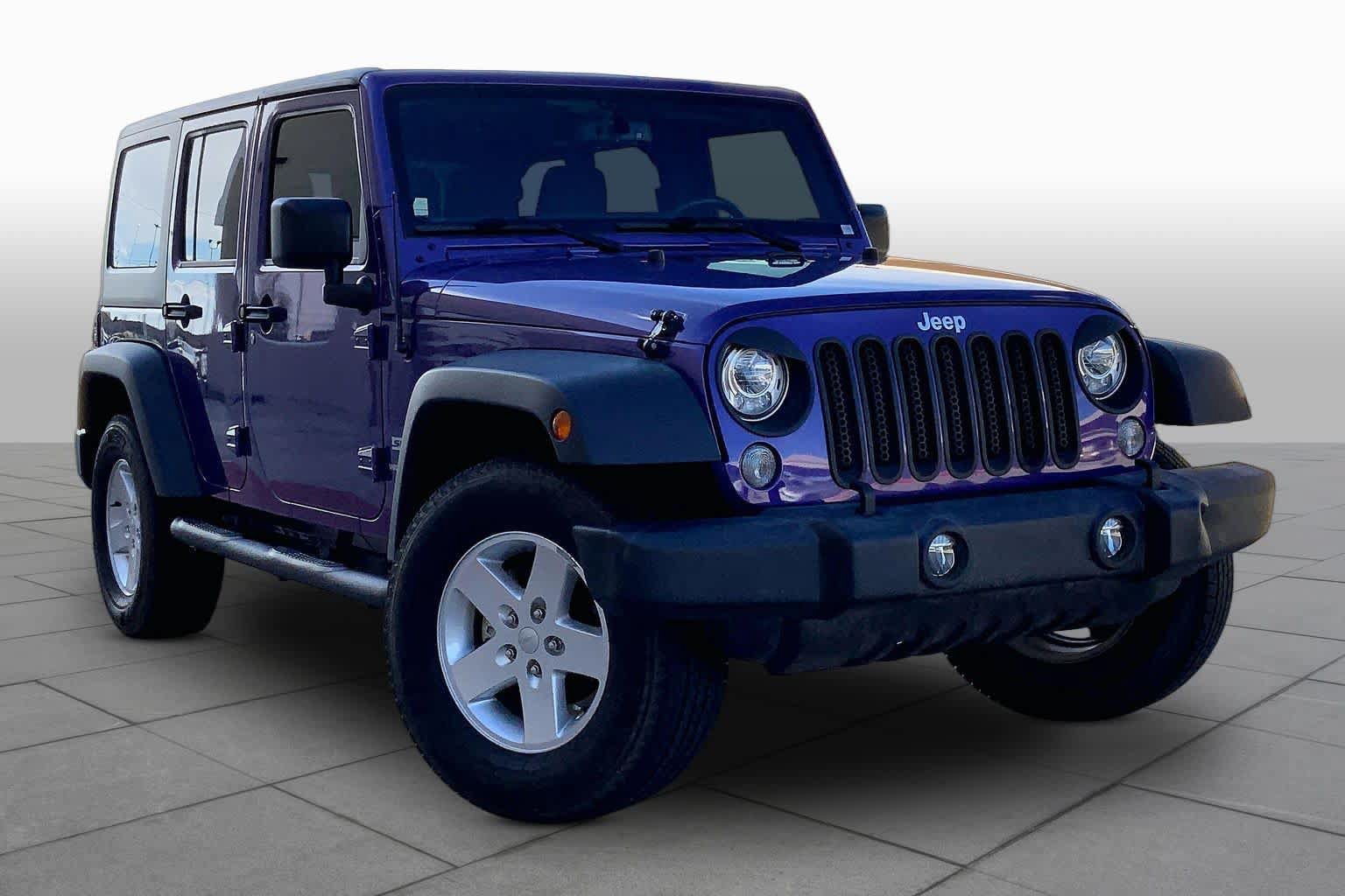 Used 2018 Jeep Wrangler Unlimited Sport S AWD/4WD image 3