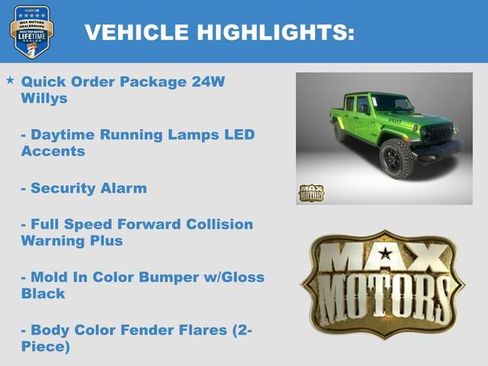 New 2025 Jeep Gladiator Willys image 17