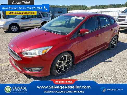 Used 2016 Ford Focus SE w/ SE Sport Package FWD image 1