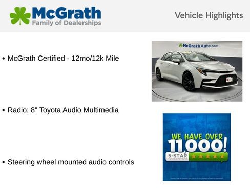 Used 2024 Toyota Corolla SE FWD image 5