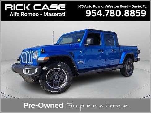 Used 2022 Jeep Gladiator Overland w/ LED Lighting Group image 1