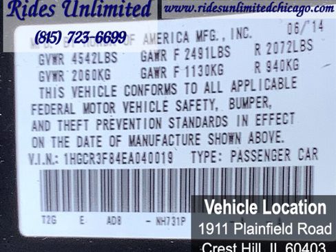 Used 2014 Honda Accord EX-L image 20